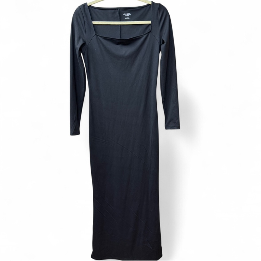 Wild Fable Black Long Sleeve Dress - Picture 2 of 7